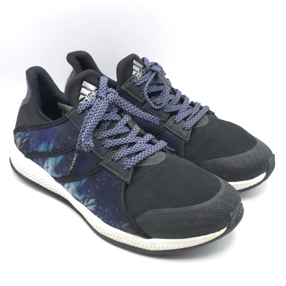 Adidas Sneakers Size 8 Women's Gymbreaker Bounce‎ Training BY8869 Black Blue